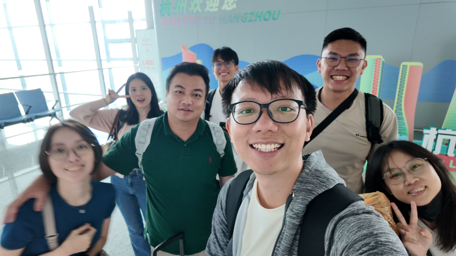 NexWave team arriving in Hangzhou
